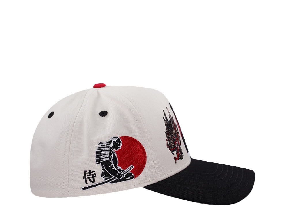 Parallel Union Japan Dragon Samurai Chrome Two Tone Edition Snapback Casquette