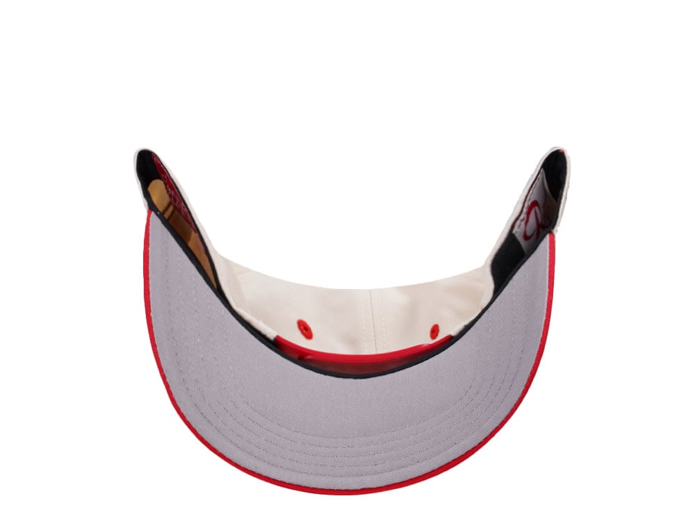 American Needle Rainier Roscoe Football Ivory Snapback Casquette