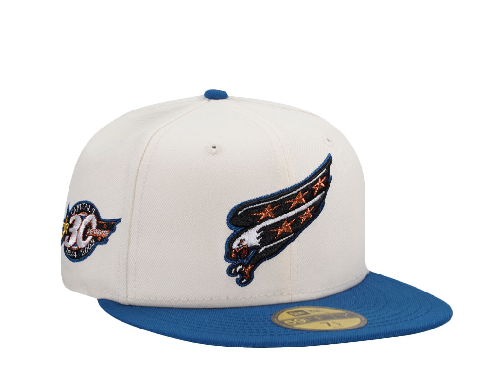 New Era Washington Capitals 30th Anniversary Chrome Two Tone Edition 59Fifty Fitted Casquette