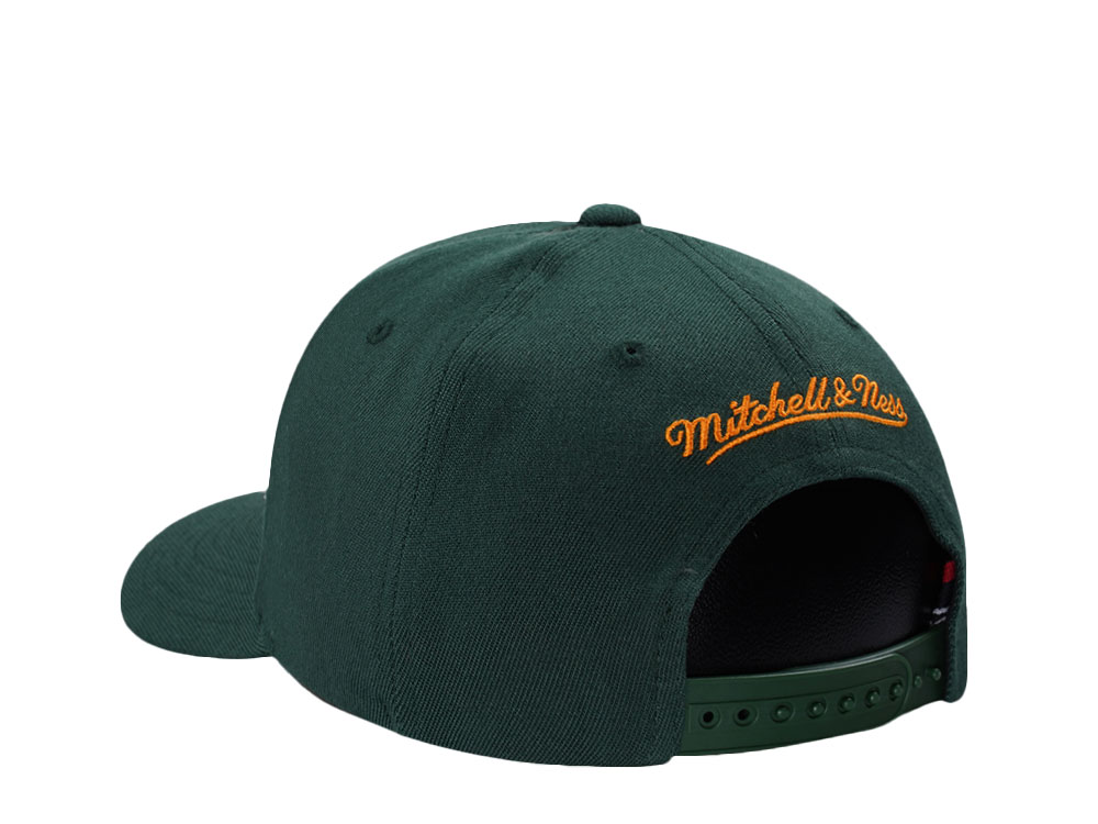 Mitchell & Ness Red Pinscript Classic Red Stretch Snapback Casquette