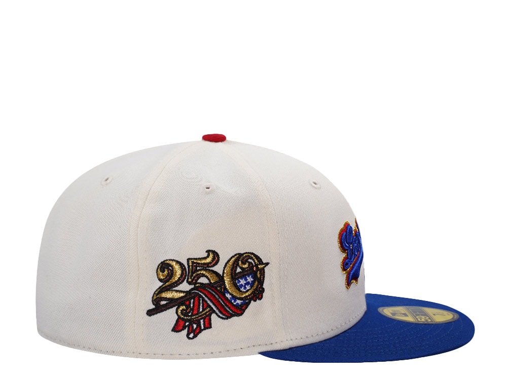New Era Los Angeles Dodgers 250th Anniversary Chrome Two Tone Edition 59Fifty Fitted Casquette