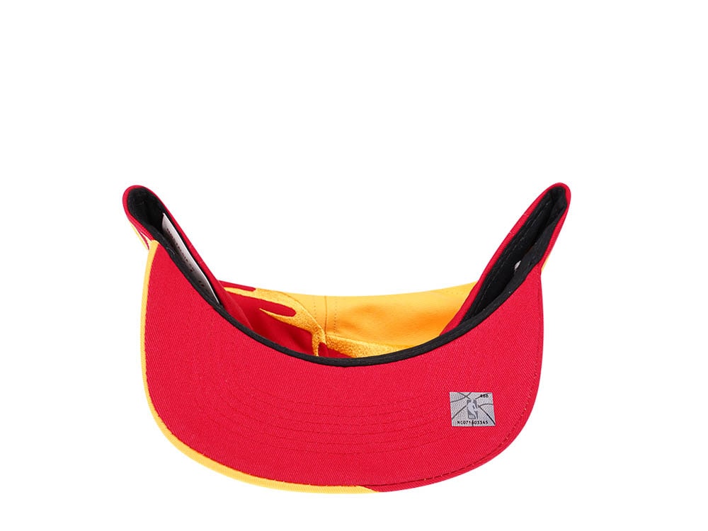 Mitchell & Ness Atlanta Hawks NBA Spiral Deadstock Hardwood Classic Snapback Casquette