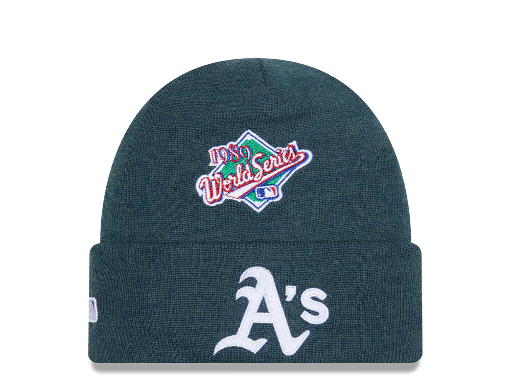 New Era Oakland Athletics Balaclava Green Chapeaux
