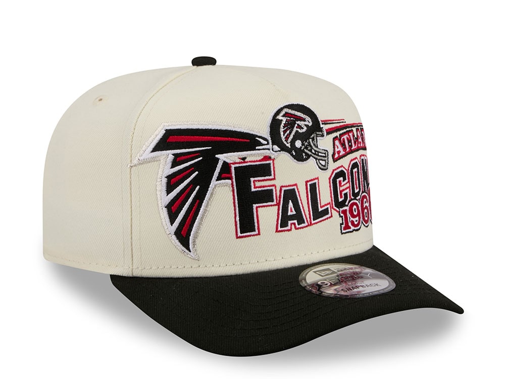 New Era Atlanta Falcons 1966 Classic Chrome Edition 9Fifty A Frame Snapback Casquette