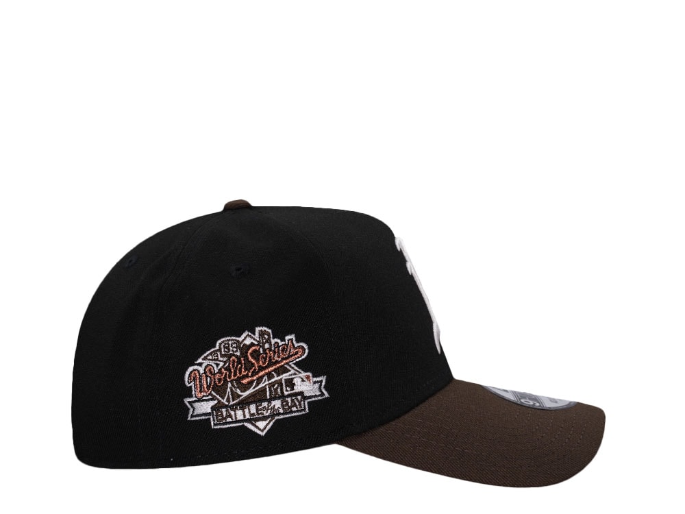 New Era Oakland Athletics World Series 1989 Walnut Two Tone Edition 9Forty A Frame Snapback Casquette