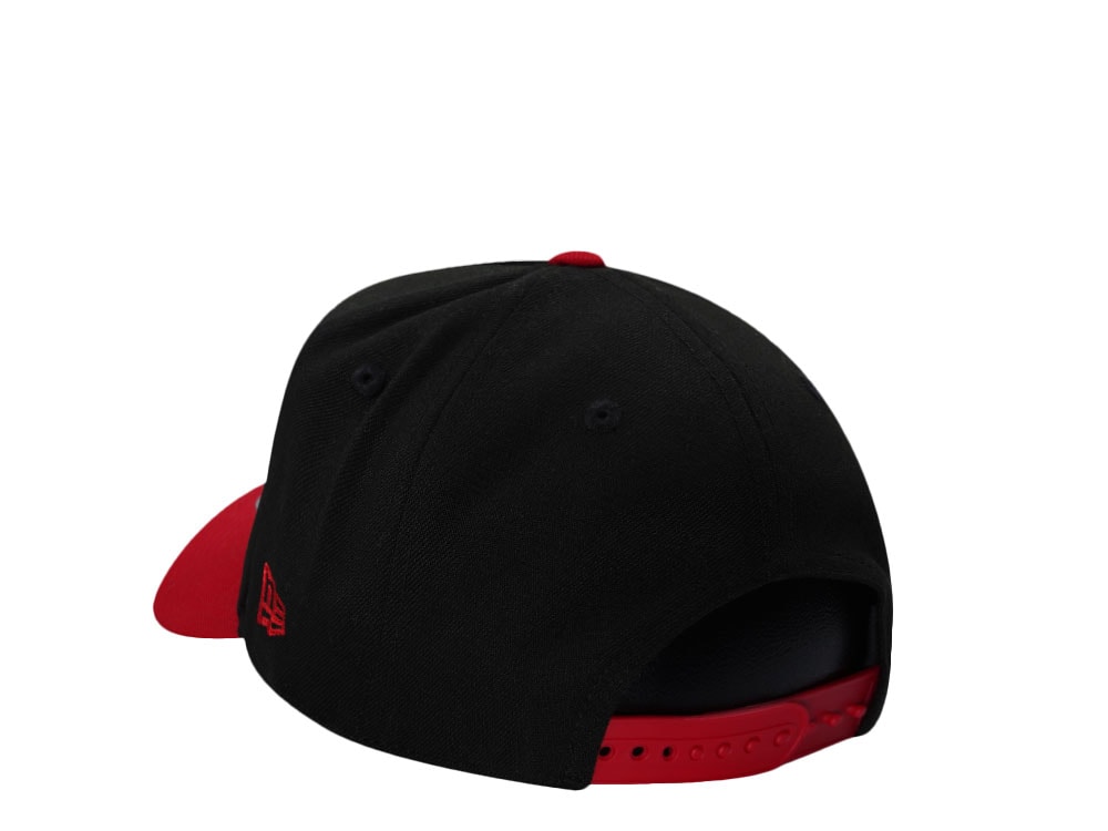 New Era Chicago Bulls Back 2 Back World Champions Black Two Tone Edition 9Fifty A Frame Snapback Casquette
