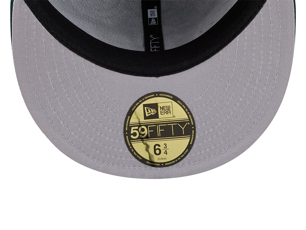New Era Oakland Athletics All Over Green Edition 59Fifty Fitted Casquette