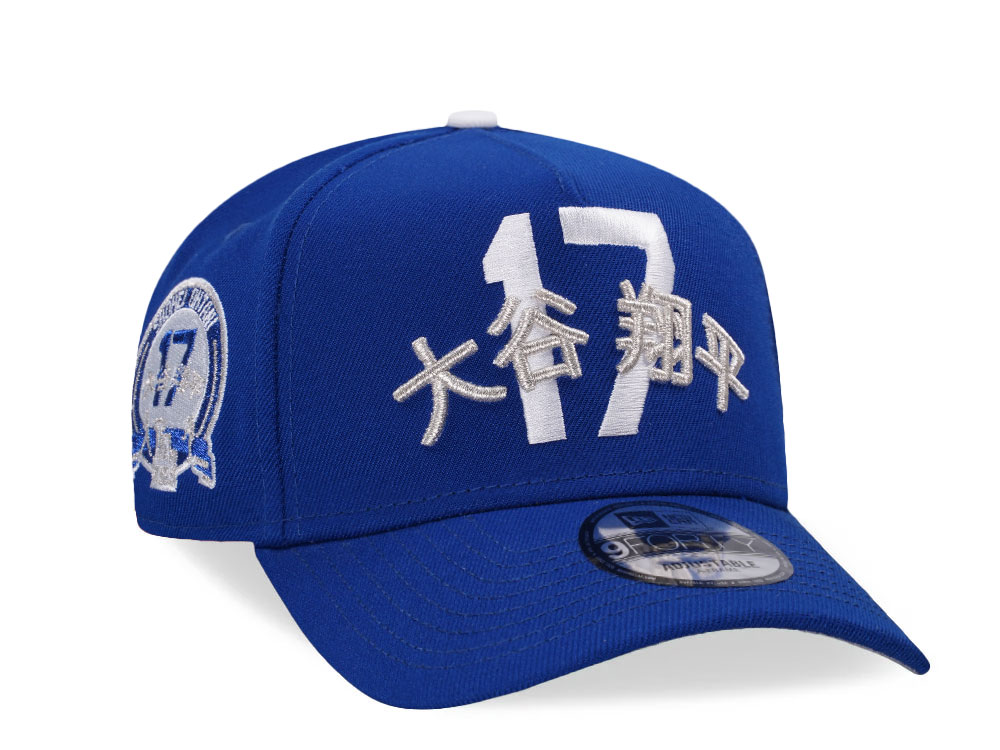 New Era Los Angeles Dodgers Royal Blue Ohtani 9Forty A Frame Snapback Casquette