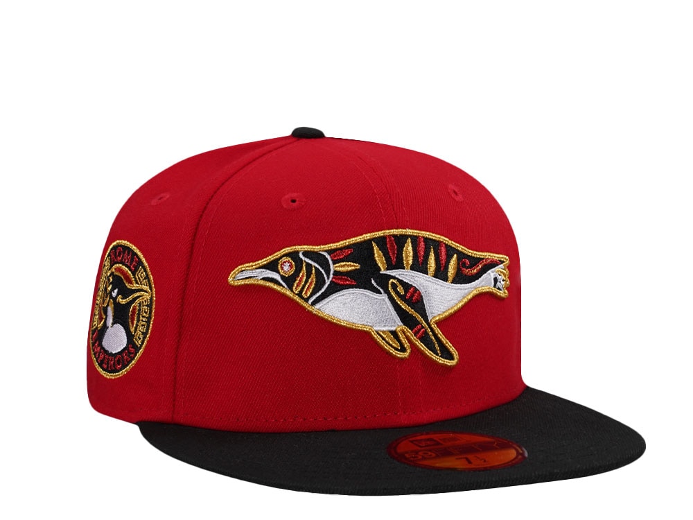 New Era Rome Emperors Scarlet Red Two Tone Edition 59Fifty Fitted Casquette