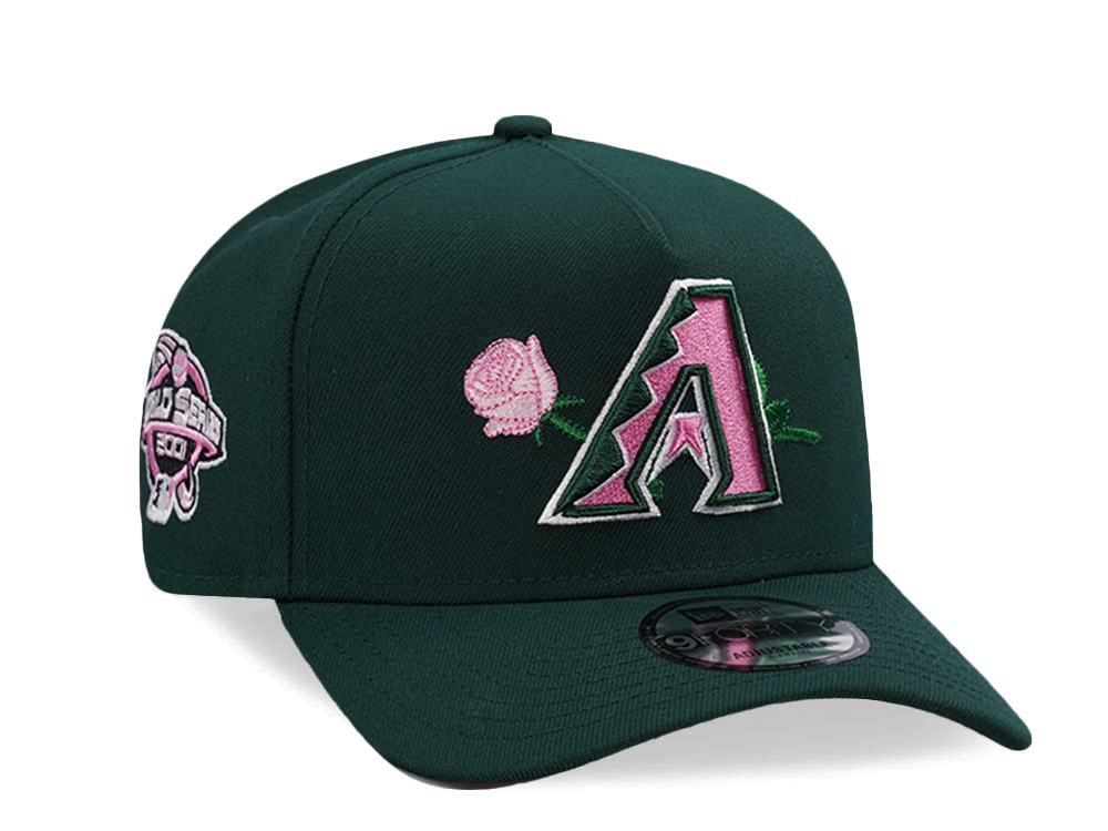 New Era Arizona Diamondbacks World Series 2001 Dark Green Prime Edition 9Forty A Frame Snapback Casquette