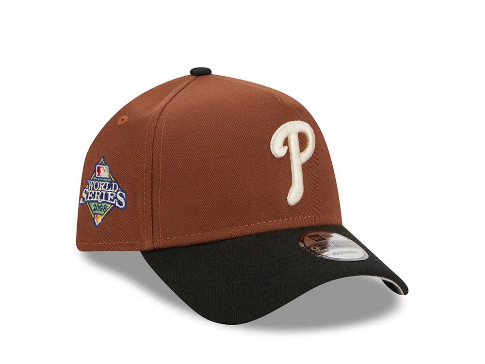 New Era Philadelphia Phillies World Series 2008 Harvest Two Tone 9Forty A Frame Snapback Casquette