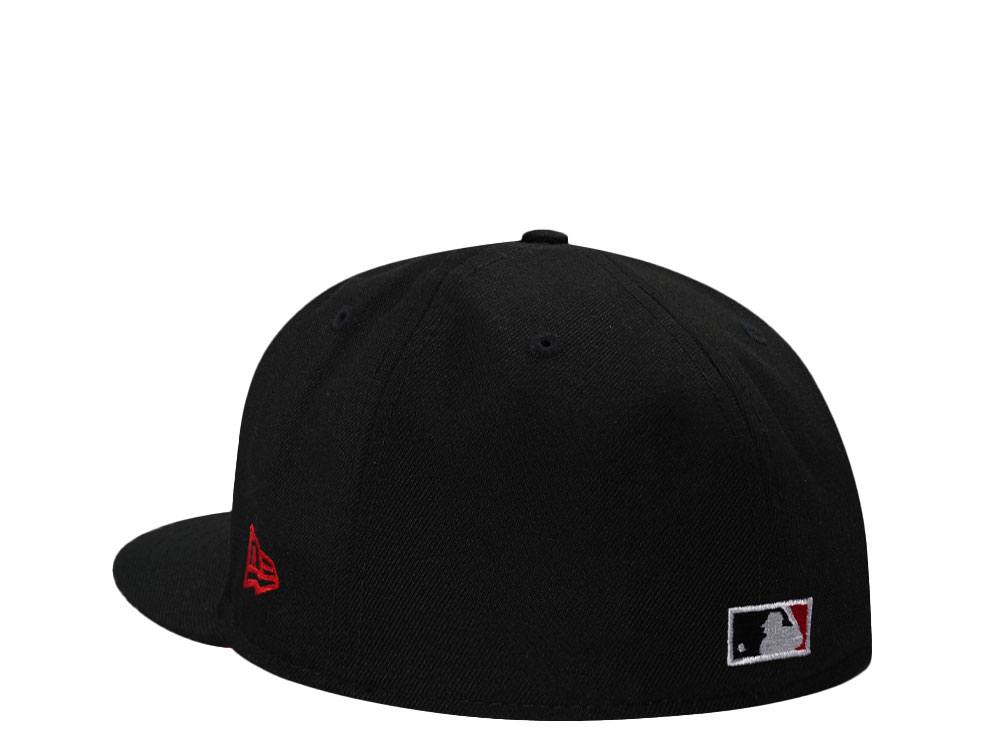 New Era Chicago White Sox Comiskey Park 75 Years Black and Red Edition 59Fifty Fitted Casquette