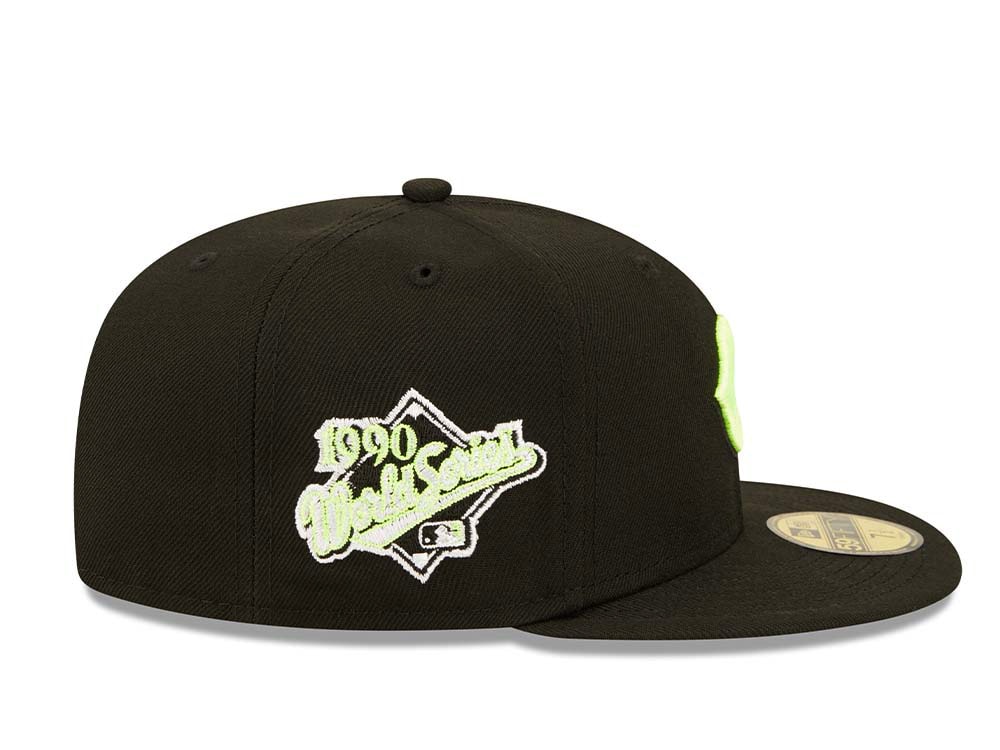 New Era Cincinnati Reds World Series 1990 Black Summerpop Edition 59Fifty Fitted Casquette