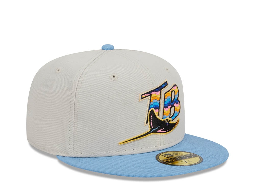 New Era Tampa Bay Rays Beachfront Stone Two Tone Edition 59Fifty Fitted Casquette