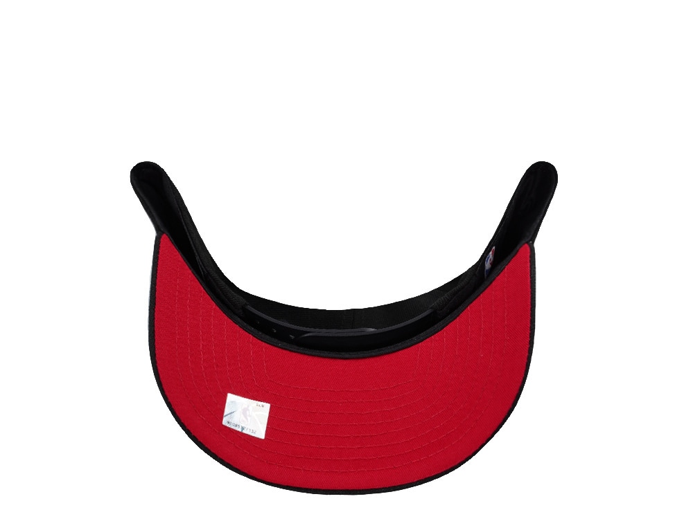 New Era Chicago Bulls Black and Red 9Fifty A Frame Snapback Casquette