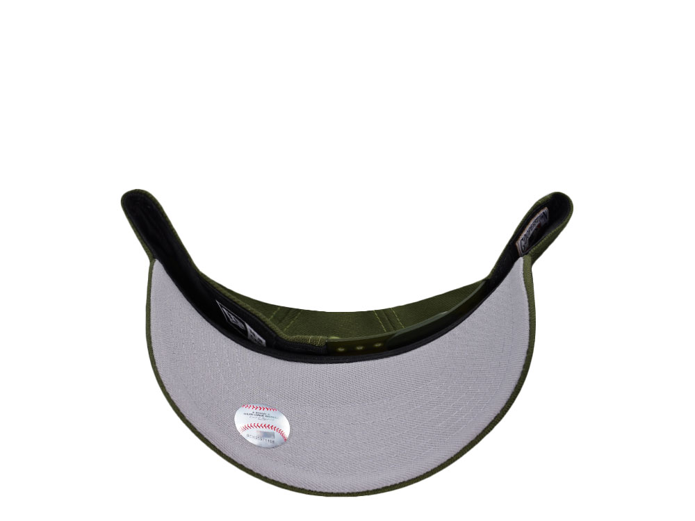New Era Los Angeles Dodgers 40th Anniversary Olive Prime Edition 9Forty A Frame Snapback Casquette
