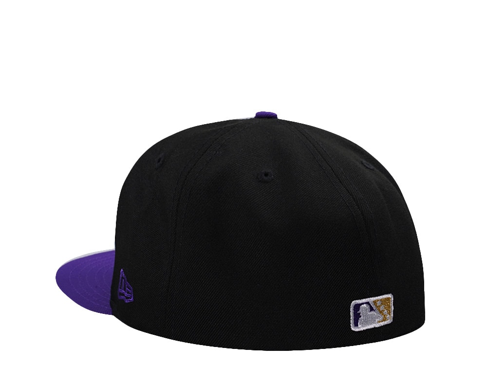 New Era Lynchburg Hill Cats Carolina League Black Prime Edition 59Fifty Fitted Casquette
