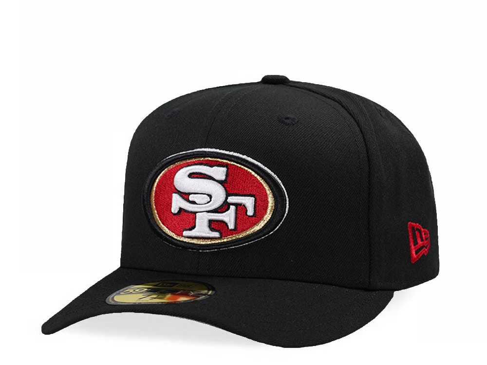 New Era San Francisco 49ers Black Classic Edition Pre Curved 59Fifty Fitted Casquette