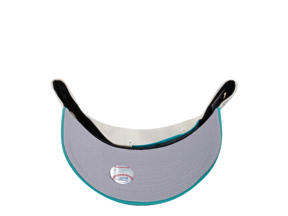 New Era Florida Marlins World Series 2003 Chrome Two Tone Edition 9Forty A Frame Snapback Casquette
