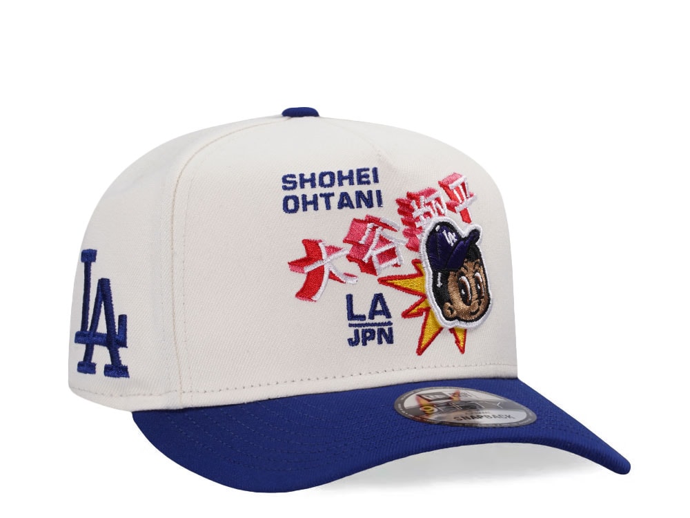 New Era Los Angeles Dodgers Othani Chrome Two Tone Edition 9Fifty A Frame Snapback Casquette