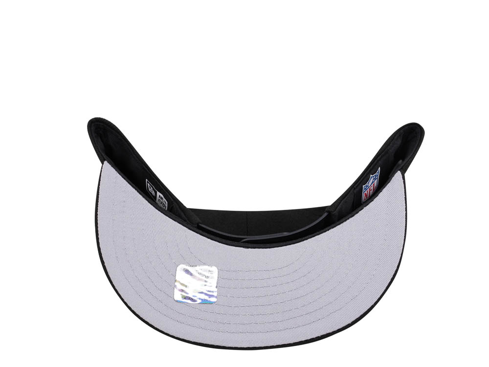 New Era Seattle Seahawks Black Blue Detail Edition 9Fifty Snapback Casquette