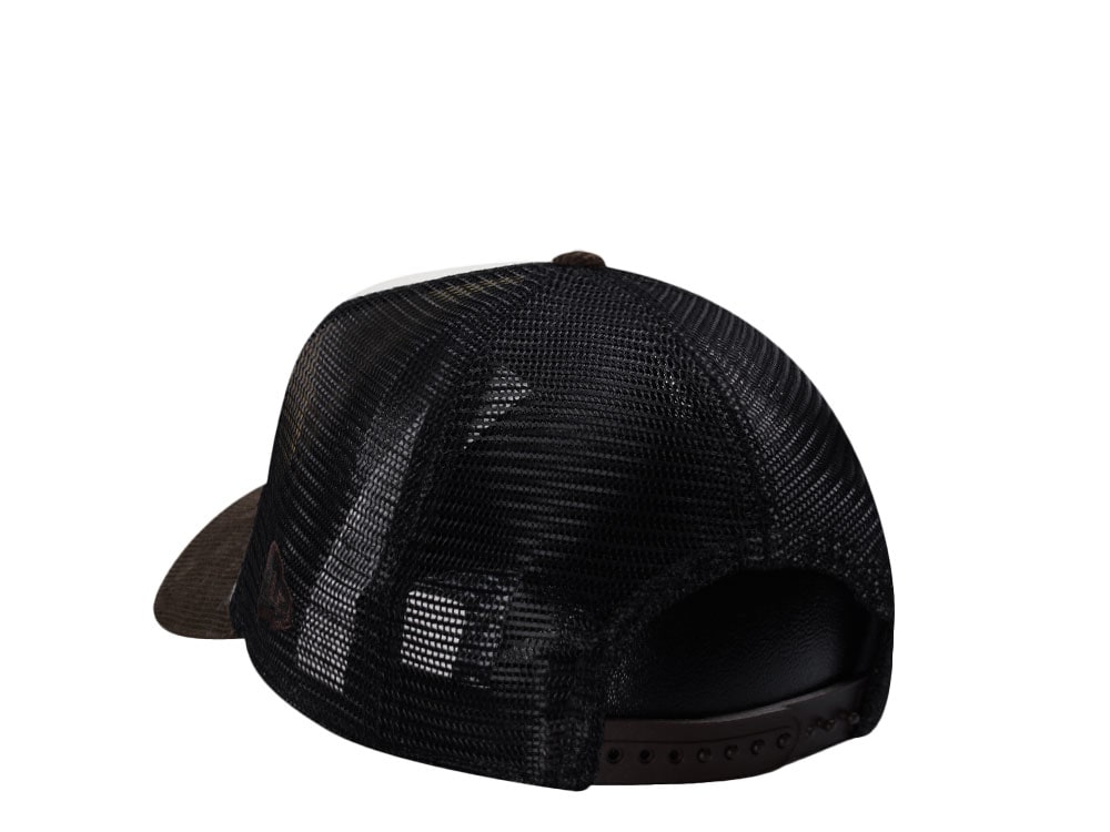 New Era Toronto Raptors Corduroy Trucker Edition 9Forty A Frame Snapback Casquette