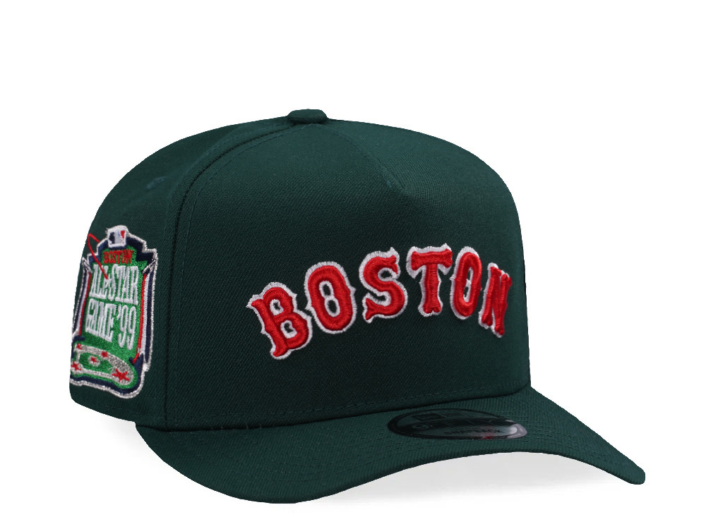 New Era Boston Red Sox All Star Game 1990 Dark Green Prime Edition 9Fifty A Frame Snapback Casquette