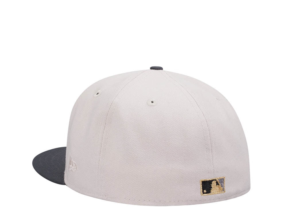 New Era Seattle Mariners 20th Anniversary Stone Gold Two Tone Edition 59Fifty Fitted Casquette