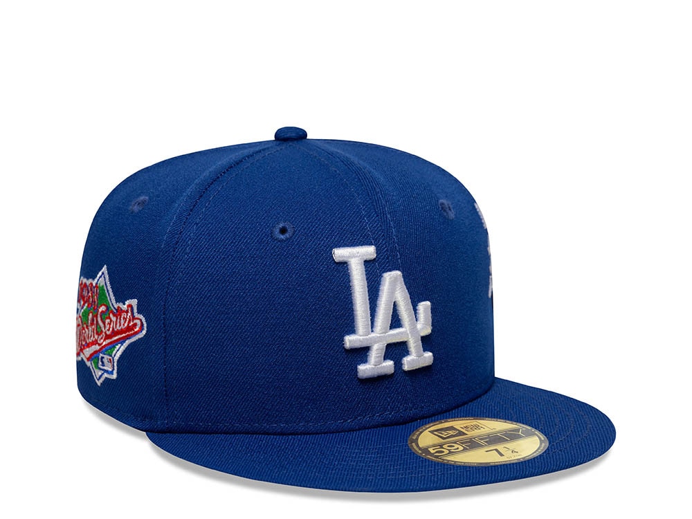 New Era Los Angeles Dodgers World Series 1988 Multi Kanji Blue Prime Edition 59Fifty Fitted Casquette