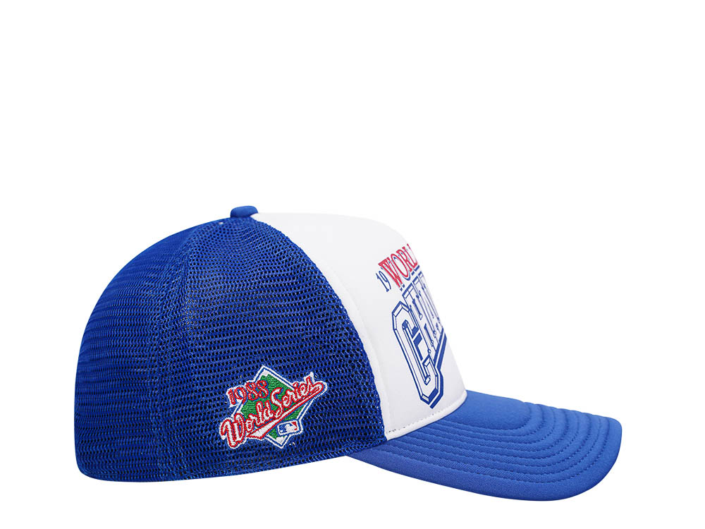 47Brand Los Angeles Dodgers BCPTN World Series Royal Foam Champ Offside Trucker Snapback Casquette