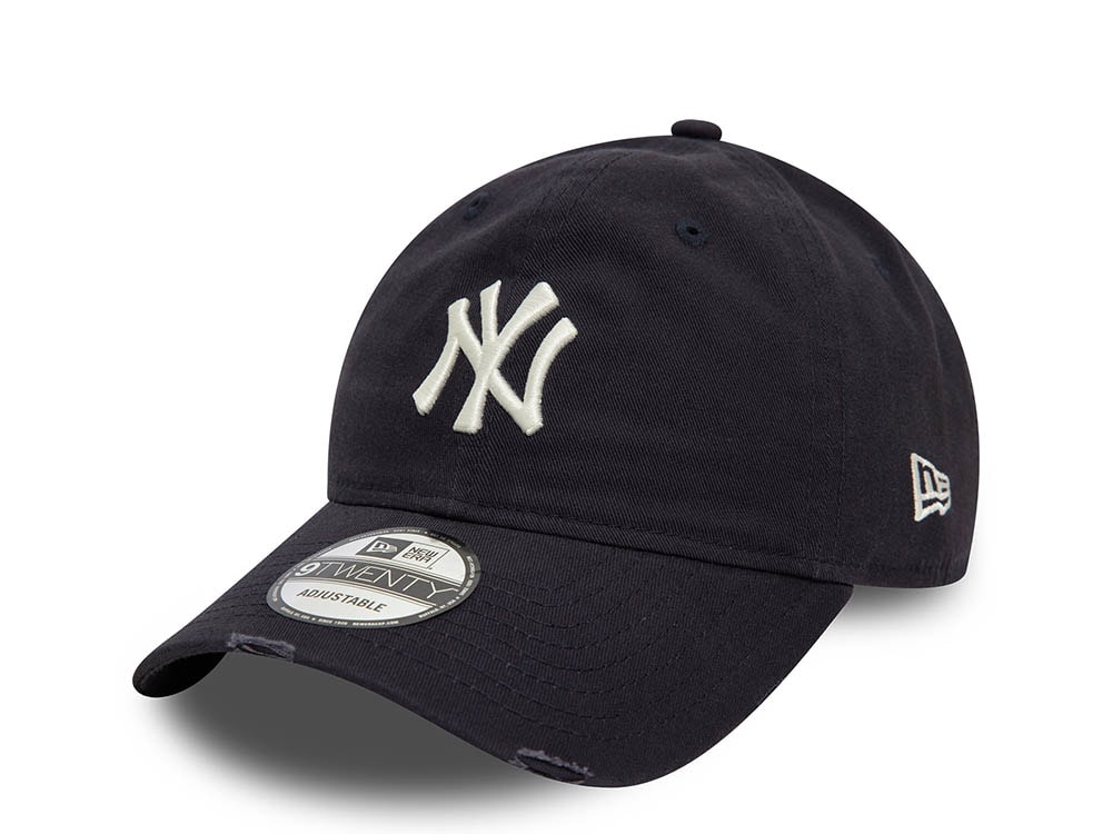 New Era New York Yankees Distressed Navy 9Twenty Snapback Casquette