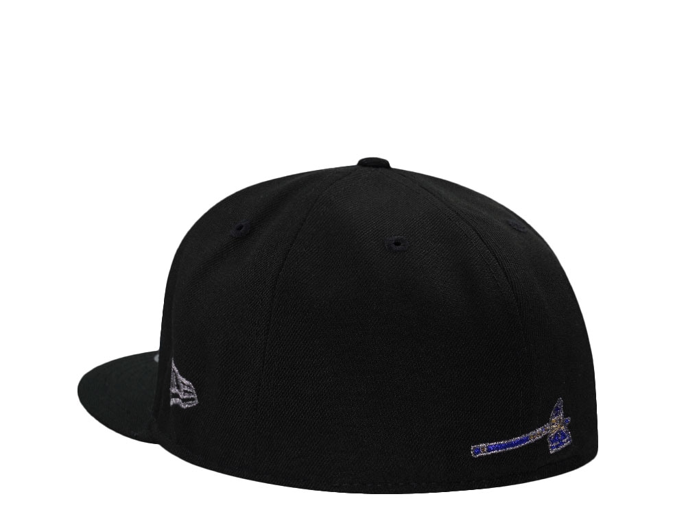 New Era Atlanta Braves 30th Anniversary Tomahawk Black Edition 59Fifty Fitted Casquette