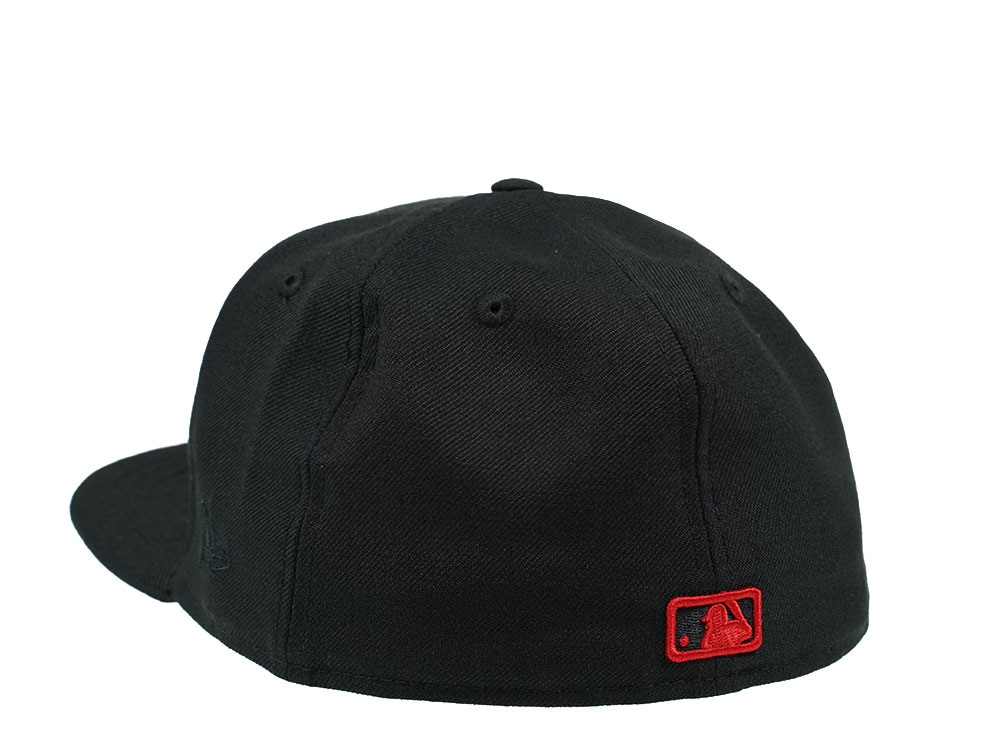 New Era Atlanta Braves Black and Red Edition 59Fifty Fitted Casquette
