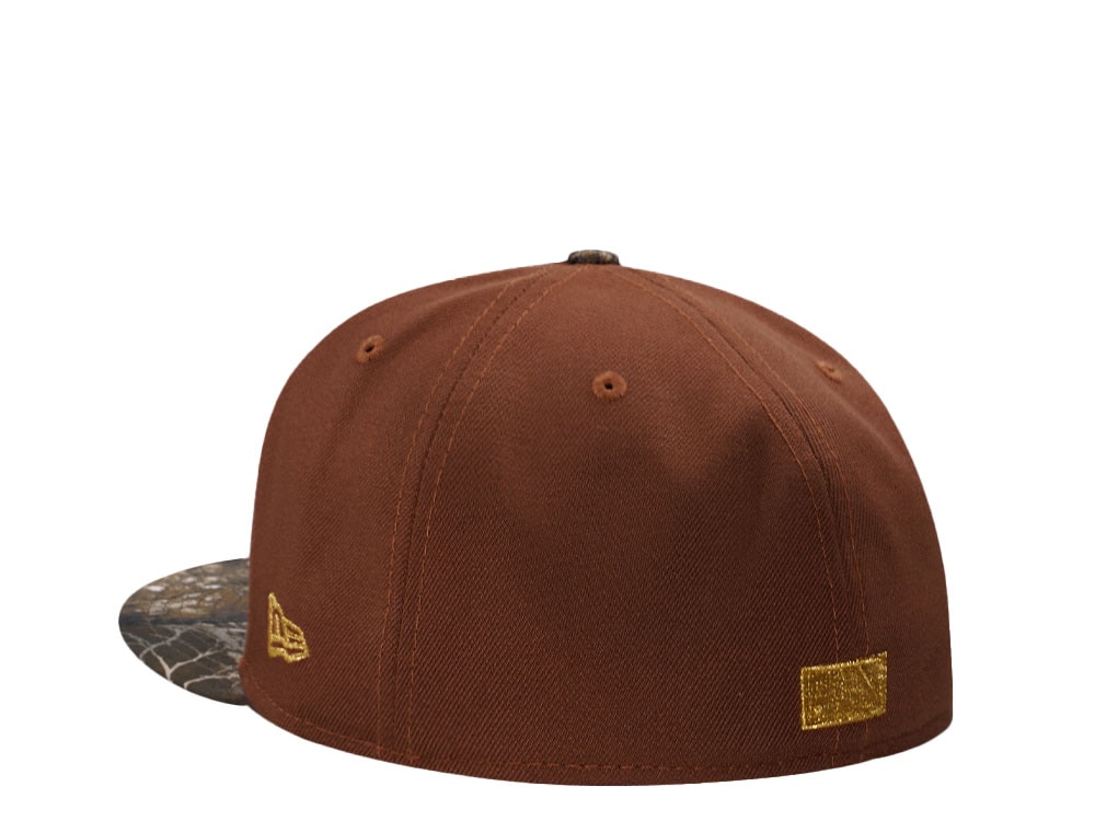 New Era Arizona Diamondbacks Inaugural Season 1998 Metallic Gold Two Tone Edition 59Fifty Fitted Casquette