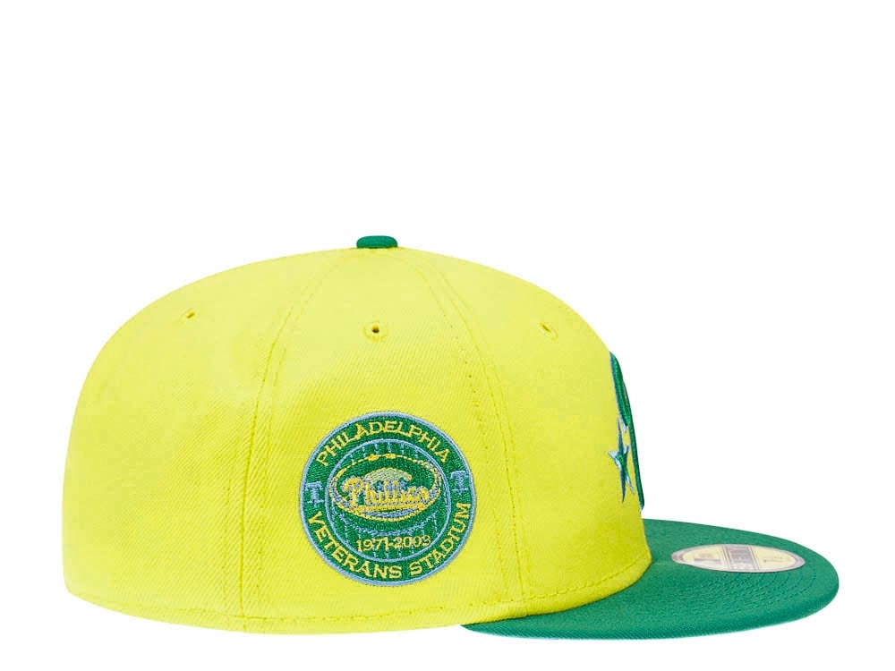New Era Philadelphia Phillies Veterans Stadium Golden Goal Edition 59Fifty Fitted Casquette