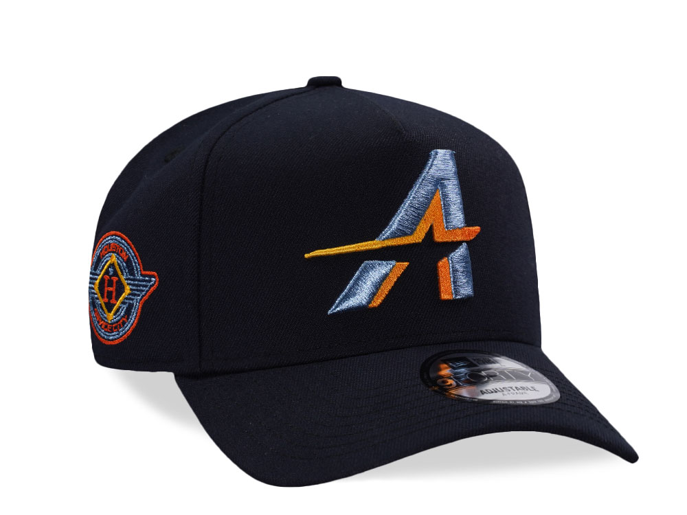 New Era Houston Astros Space City Navy Prime Edition 9Forty A Frame Snapback Casquette