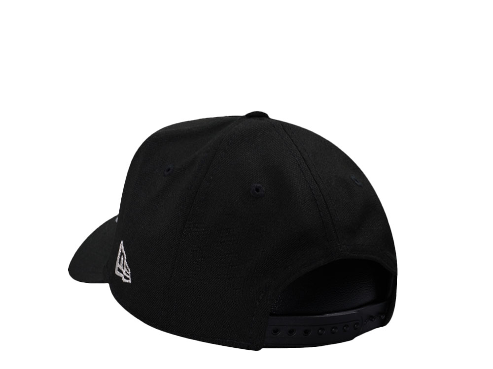 New Era Los Angeles Kings 25th Anniversary Metallic Black Edition 9Forty A Frame Snapback Casquette