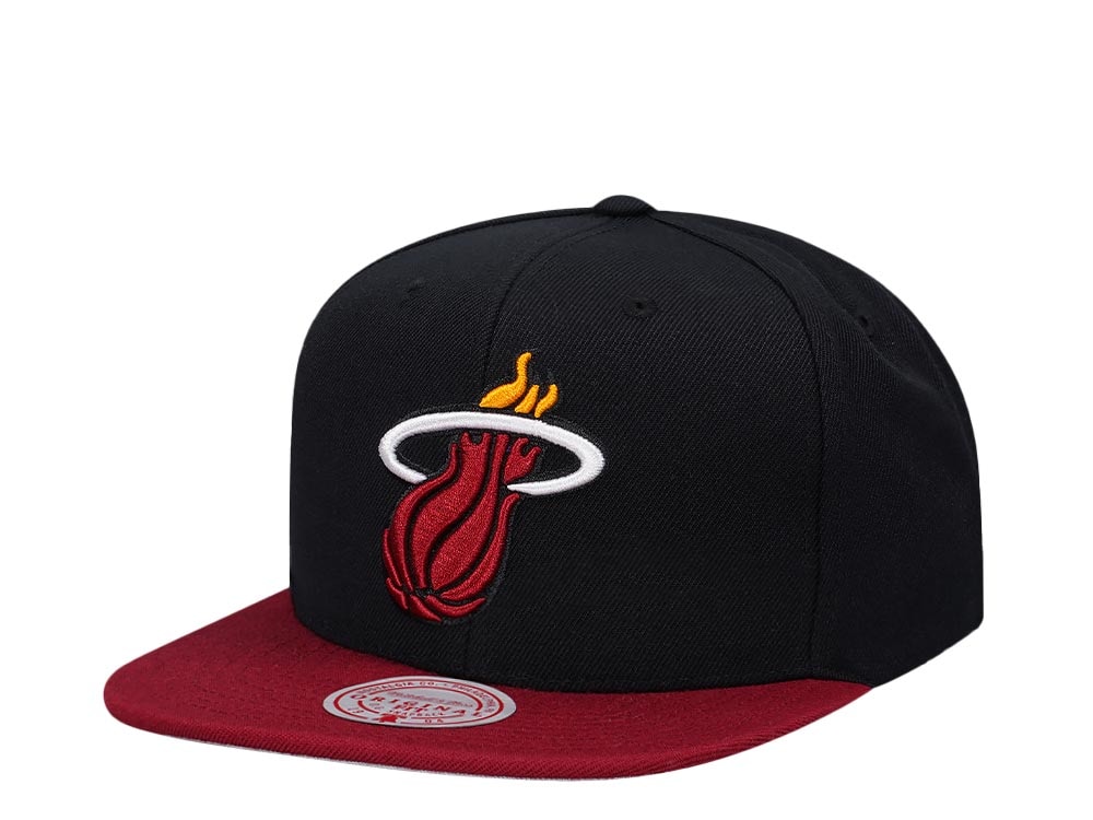 Mitchell & Ness Miami Heat Team Two Tone 2.0 Snapback Casquette