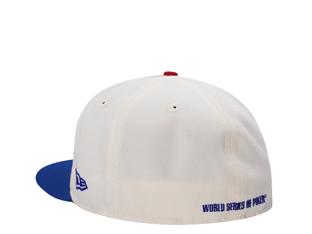 New Era World Series Of Poker Chip Chrome Two Tone Edition 59Fifty Fitted Casquette