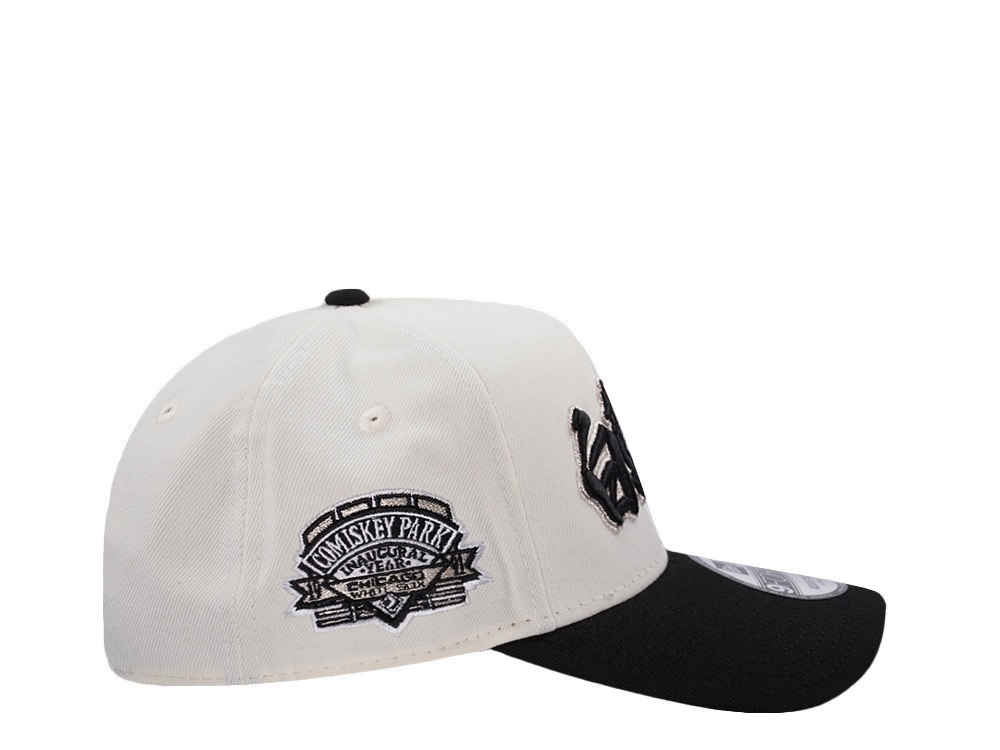 New Era Chicago White Sox Comiskey Park Kanji Chrome Two Tone Edition 9Forty A Frame Snapback Casquette