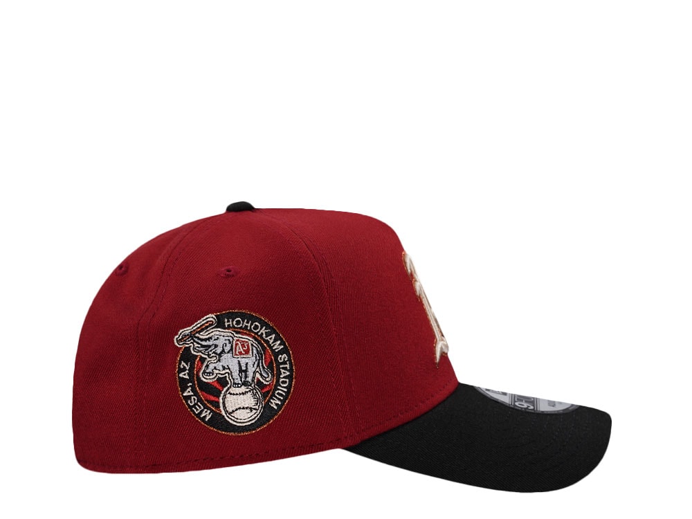 New Era Oakland Athletics Stadium Patch Two Tone Edition 9Forty A Frame Snapback Casquette