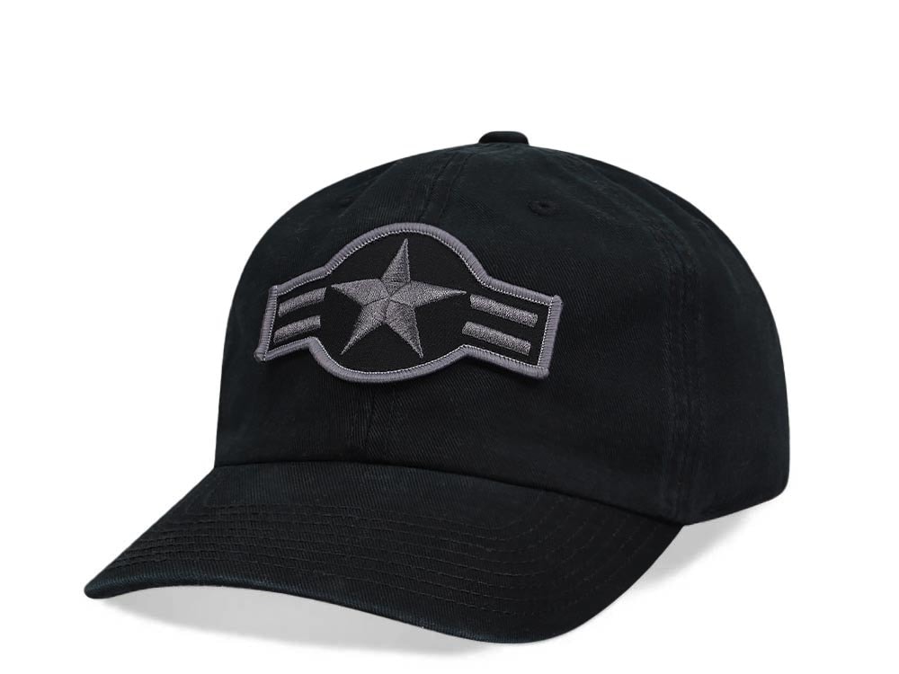 American Needle Americana Black Dadhat Strapback Casquette