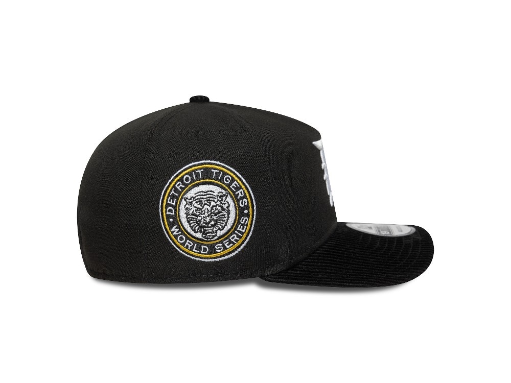 New Era Detroit Tigers Cooperstown Black Cord Visor 19Twenty Snapback Casquette