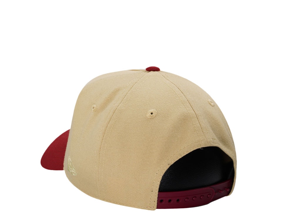 New Era El Paso Chihuahuas Vegas Gold Two Tone Edition 9Forty A Frame Snapback Casquette