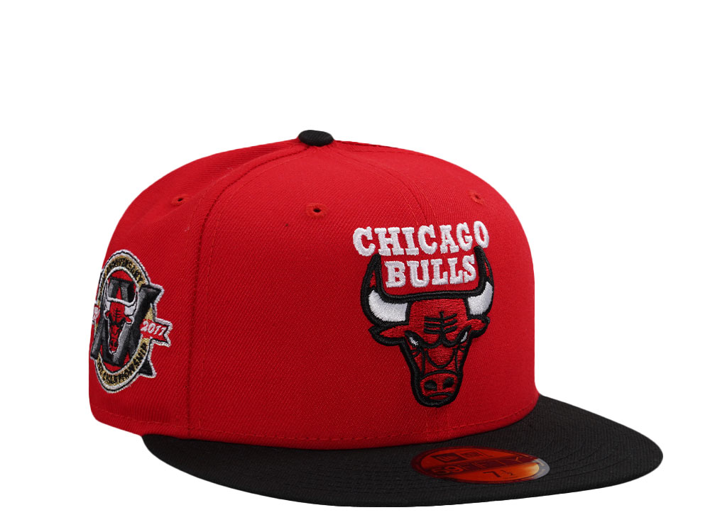 New Era Chicago Bulls 20th Anniversary Red Two Tone Edition 59Fifty Fitted Casquette