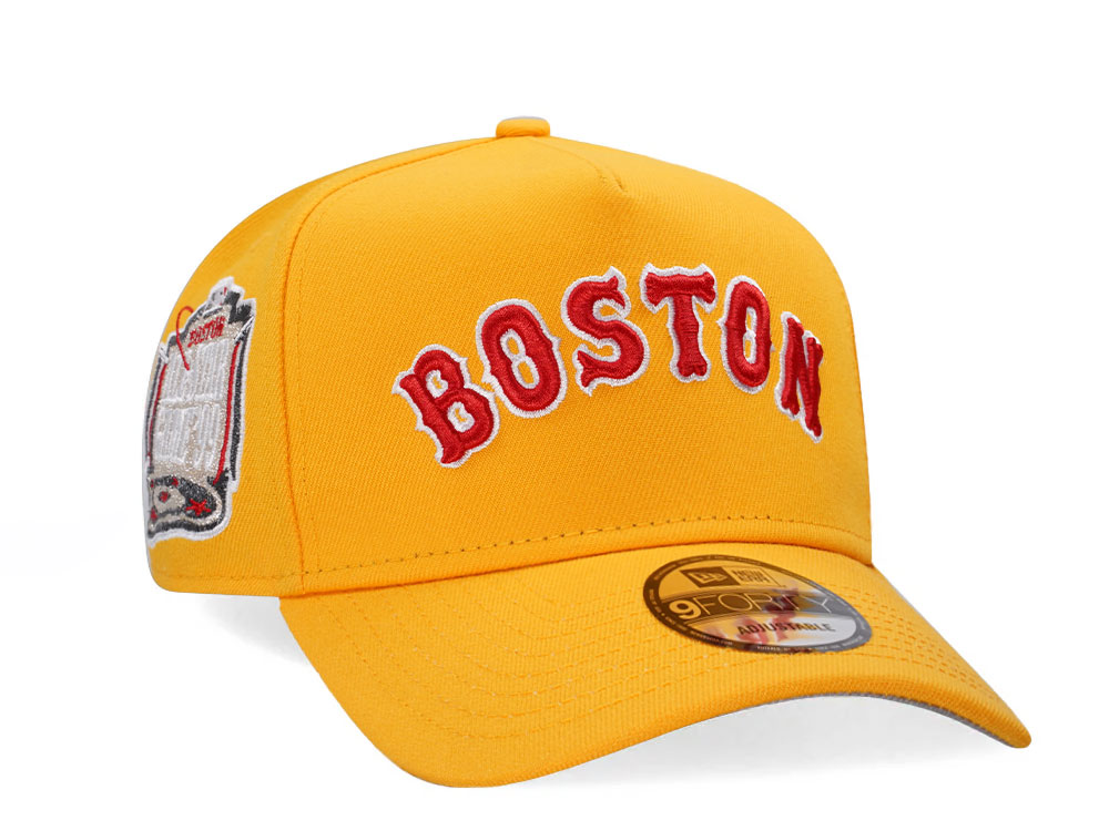 New Era Boston Red Sox All Star Game 1999 Yellow Classic 9Forty A Frame Snapback Casquette