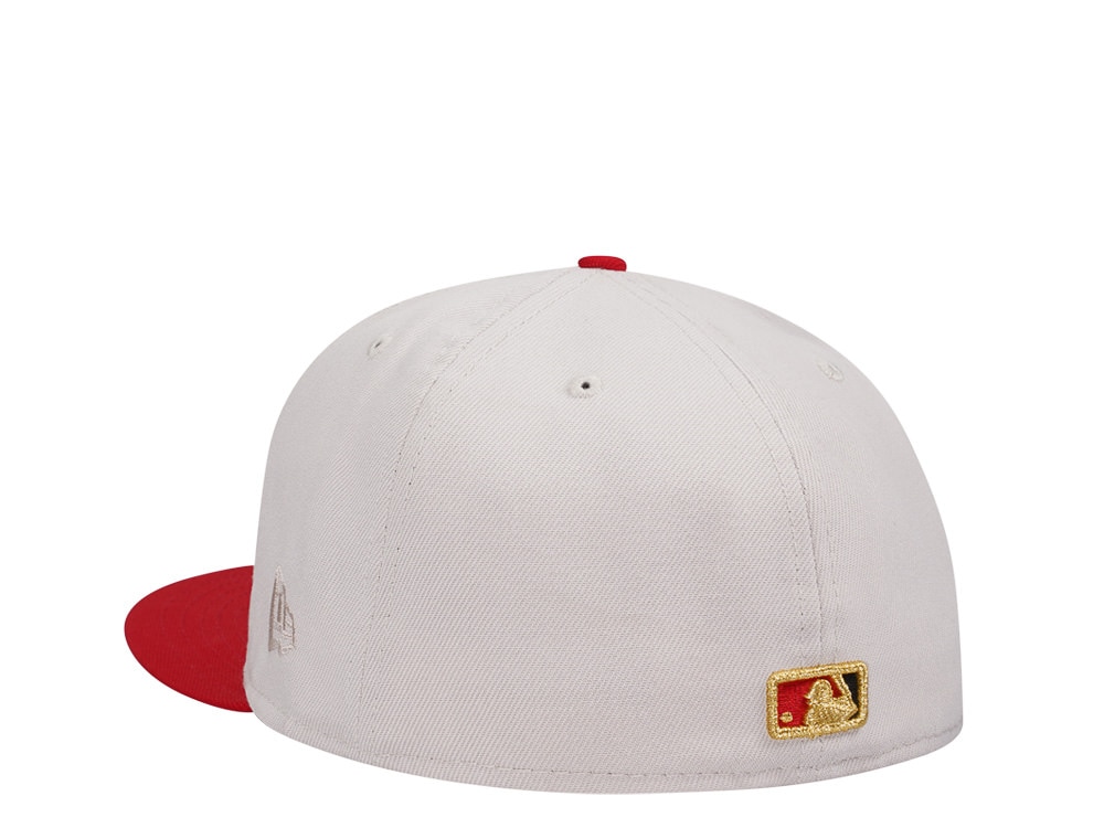 New Era Minnesota Twins Stone Iconic Two Tone Edition 59Fifty Fitted Casquette