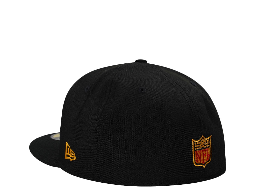New Era Pittsburgh Steelers 80 Seasons Black Prime Edition 59Fifty Fitted Casquette