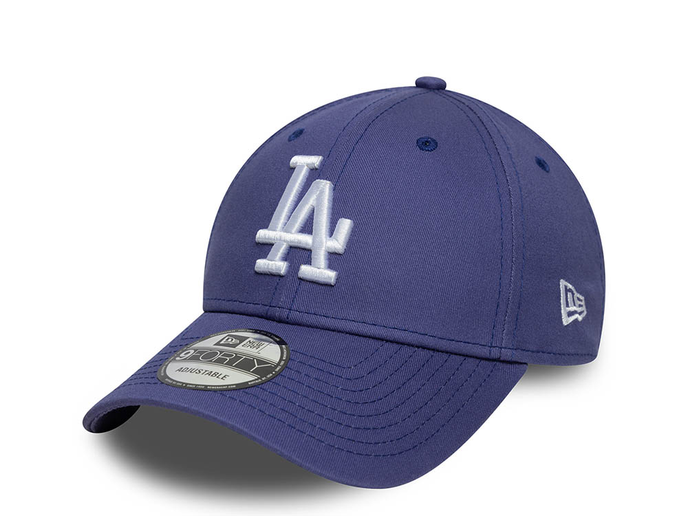 New Era Los Angeles Dodgers Essential Purple 9Forty Strapback Casquette