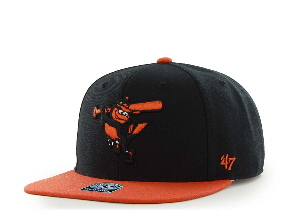 47Brand Baltimore Orioles Sure Shot Captain Alternate Two Tone Snapback Casquette
